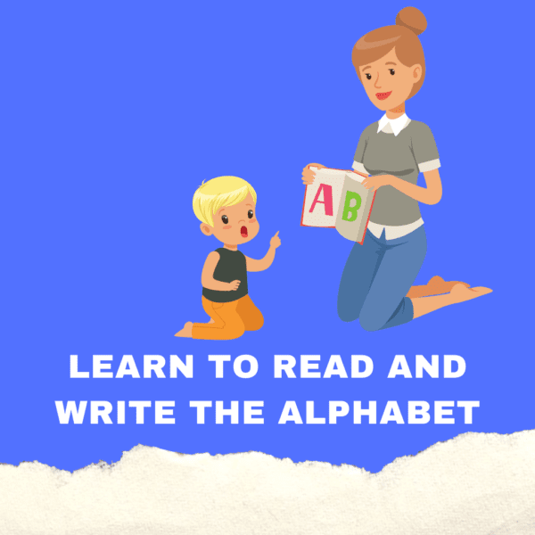 Learn to read and write alphabets