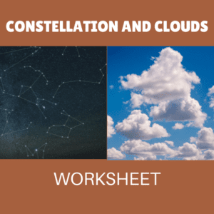 Constellation and clouds worksheet